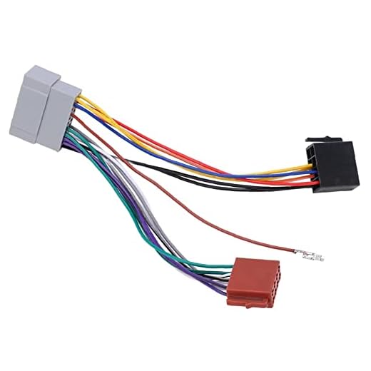 ISO ledningssele kontakt, bilstereo radio ISO ledningssele adapter vävstol blyersättning för Chrysler 300 2004? 2007