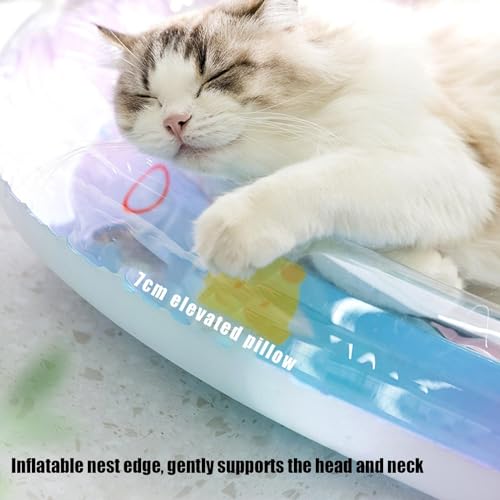 Tapis d'eau sensoriel pour chat contre l'ennui et la chaleur - 8