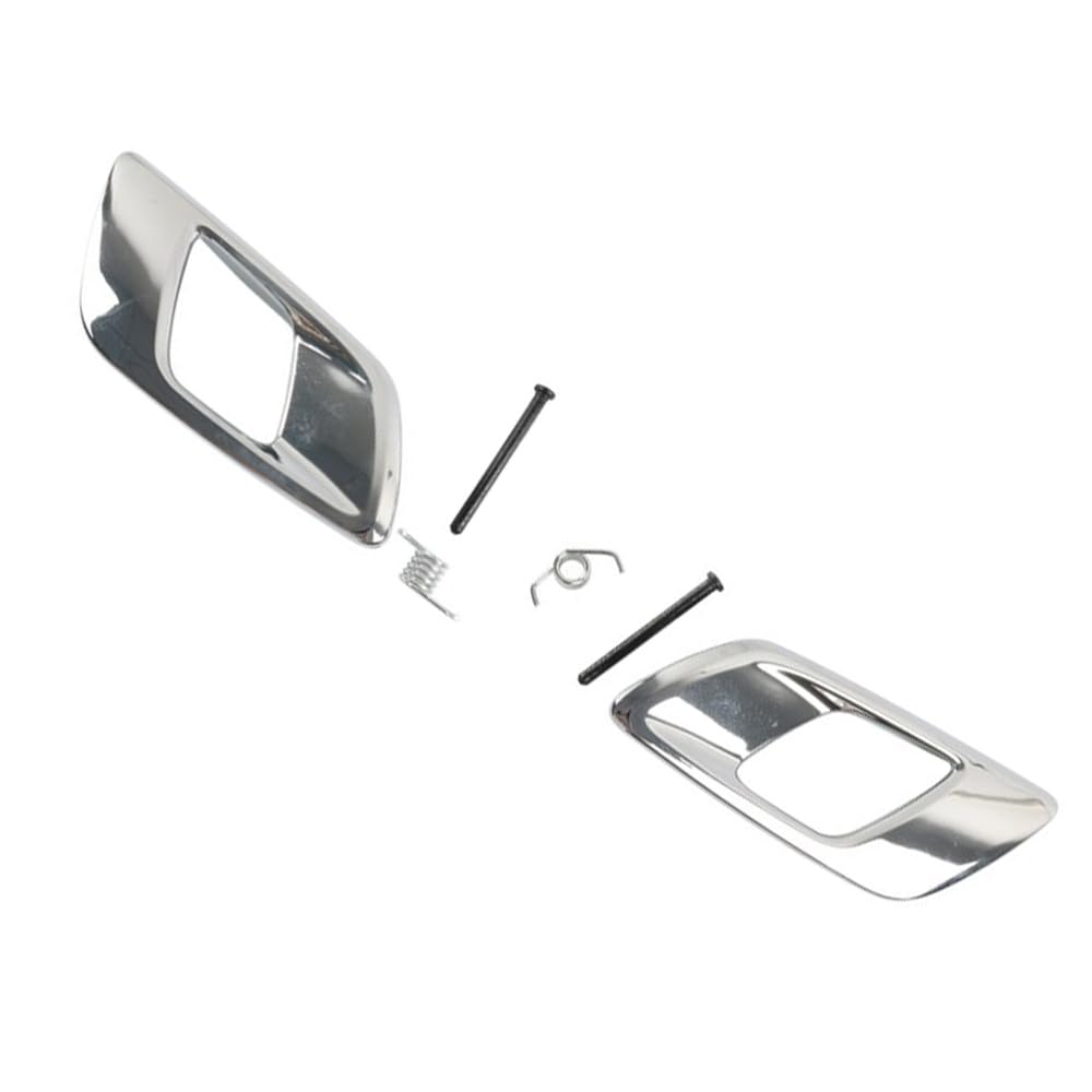 Maniglia interna per portiera auto, 1 paio di maniglie argentate per porte interne automobilistiche, compatibili con Ford Ranger T6 anno 2012-2021