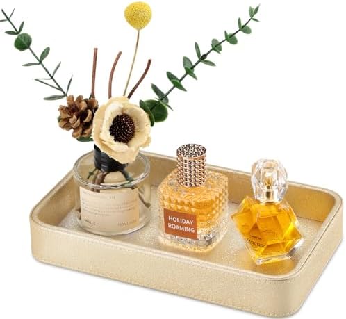 GORESE Decoration Salle de Bain,Plateau Decoratif Ovale Plateau d...