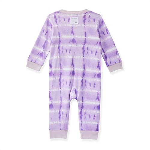 Image of Burt's Bees Baby unisex-baby Sleep & Play, Organic One-piece Romper-jumpsuit Pj, Zip Front Footed Pajama