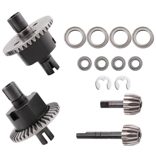 RC パーツ For HSP For Redcat For Volcano 94123 94107 94111 94118 94166 1/10 RCカーアップグレードパーツ フロント&リアディファレンシャル&ギアキット