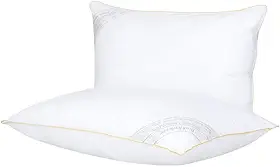 Buddemeyer Kit Travesseiro 50x70cm Toque de Pluma Algodão Branco 2 peças