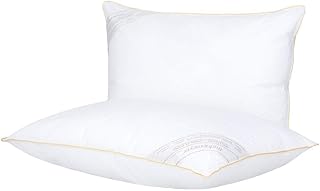 Kit Travesseiro 50x70cm Buddemeyer Toque de Pluma Algodão Branco 2 peças