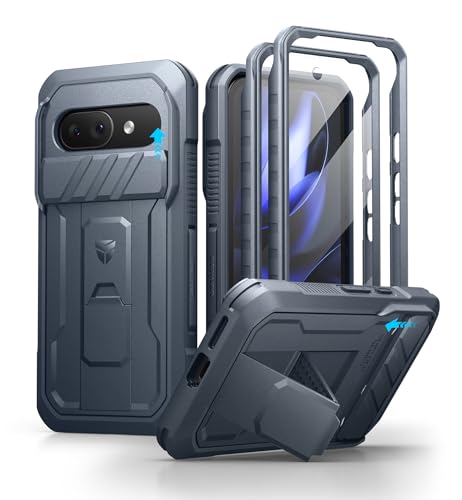 Coque Google Pixel 9A antichoc avec cache caméra coulissant Dexnor