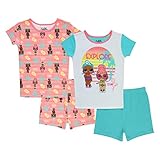 L.O.L. Surprise! Girls' Snug Fit Cotton Pajamas, Explore, 8