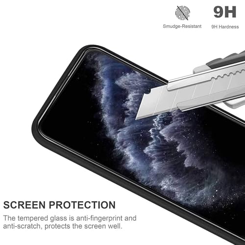 Case for Moto G86 5G Case with Screen Protector, Full Body Shockproof Slim Fit Frosted Protective Cover, Protection Anti-Scratch Phone Case for Moto G86 5G(6.67") - Black by XIAGAOZFF - Used condition - Image 7