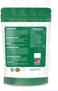 Spirulina Powder 300g - Immune Supplement for Poultry and Birds - Multivitamin with Antioxidants for Chickens, Chickens, Pigeons, Parrots and More - Natural Immune Booster