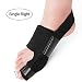 AVIDDA Bunion Corrector and Bunion Relief, Bunion Splint Big Toe Straightener Corrector Foot Pain Relief for Hallux Valgus Bunion Support Brace for Men Women (One Size) Black Single Right