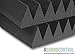 Auralex 4-Inch Studiofoam Wedge 2x2 Charcoal Gray