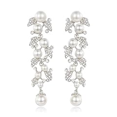 Cream Pearl_Clear Silver-Tone