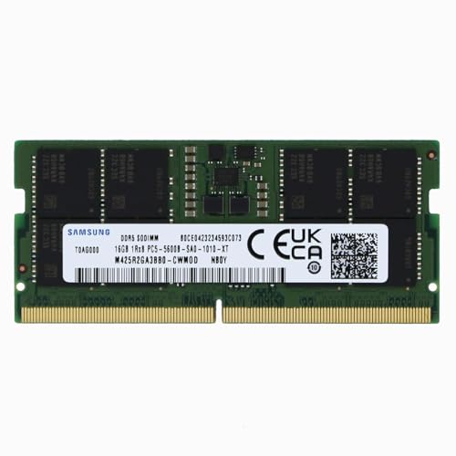 Image of 16GB (1x16GB) DDR5 5600MHz PC5-44800 SODIMM 1Rx8 CL46 1.1v Laptop Upgrade RAM Compatible for Original Memory Module (3 Year Warranty)