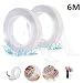 Produktbild GOLDGE 2x3M Doppelseitiges Klebeband Spurlos Klebeband Transparent Wiederverwendbar Klebeband Recycelbar Entfernbares Klebeband