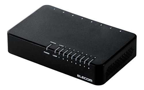エレコム スイッチングハブ 8ポート 10/100Mbps マグネット付き AC電源 EHC-F08PA-JW w17b8b5 Amazon | エレコム スイッチングハブ 8ポート 10/100Mbps
