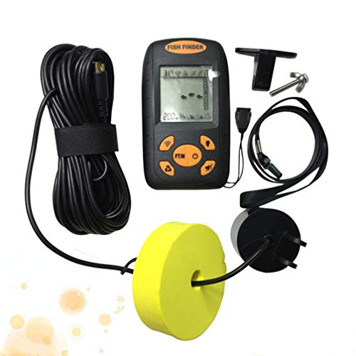Sensor de sonar portátil Besportble, localizador de peixes, sensor de sonar, tela LCD, Echo Sounder