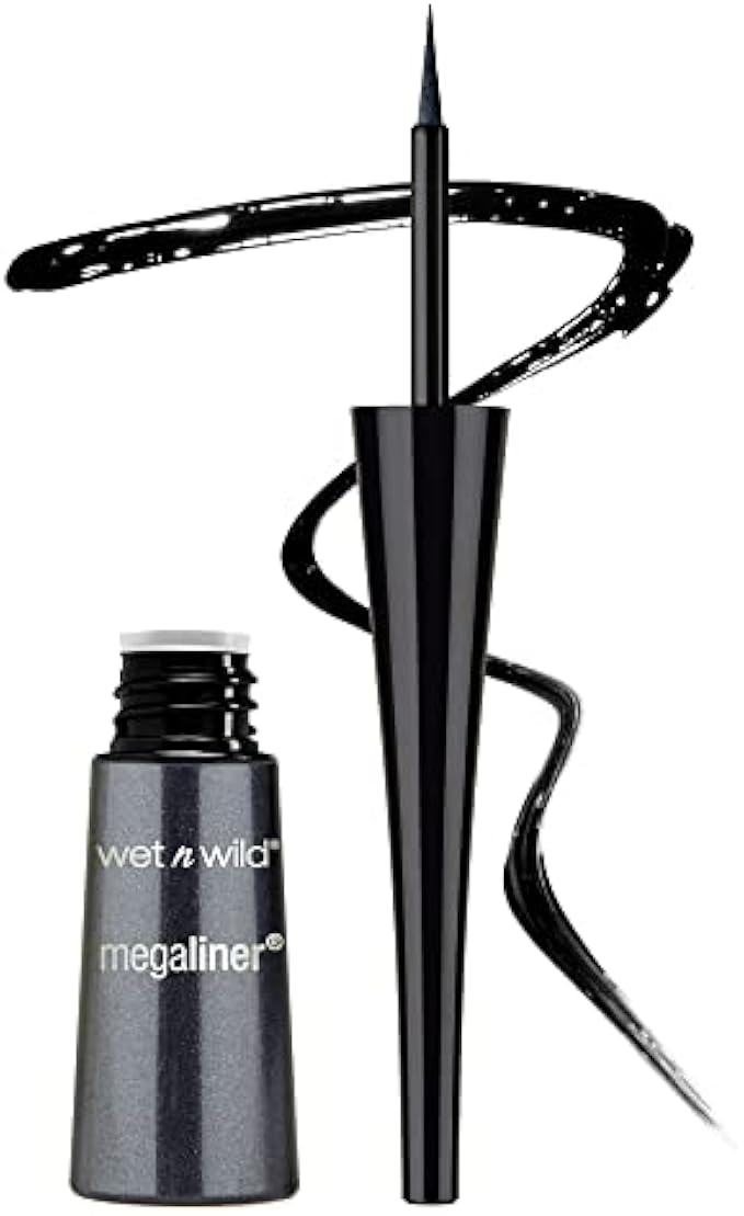 wet n wild MegaLiner Liquid Eyeliner Black Black