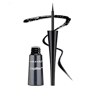 wet n wild MegaLiner Liquid Eyeliner – Black