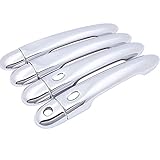 ★ 【FACILE DA INSTALLARE】 Facile da installare, non sono necessarie ulteriori regolazioni. Nastro biadesivo autoadesivo. Si prega di utilizzare un asciugacapelli per riscaldare il nastro prima di applicare il nastro, quindi premerlo per circa 1 minuto per installarlo facilmente. Nota: è meglio non toccare l'acqua per 24 ore.