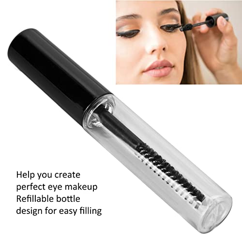 10 tubi vuoti per mascara, setole morbide fini da