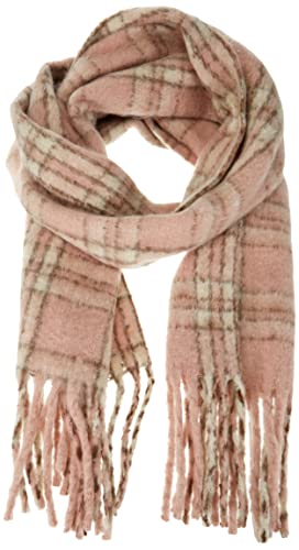 Vero Moda Accessories Damen VMAVA Scarf GA Schal, Misty Rose/Detail:W EMPERADOR + Birch, ONE Size Cover