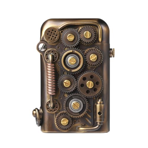 Encendedor THORENS Steampunk Abyss Coil de latón clásico miniatura 1