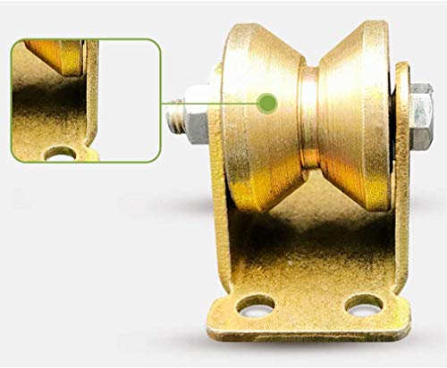 Roulette rigide robuste en V pour machine industrielle