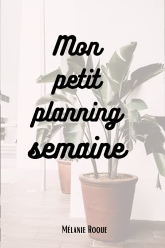 Planning Semaine - Planificateur Hebdomadaire , Agenda Planner Semainier - Weekly Planner, Agenda Tâ€¦ – Produktbild (Amazon)