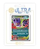 Méga Ectoplasma ex 056/094   Ultraboost X Méga Évolution 2 Flammes Fantasmagoriques   Coffret de 10 Cartes Pokémon Françaises