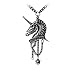 Produktbild Alchemy Gothic Geistalon Unisex Halskette Standard Hartzinn Einhorn, Gothic, Punk, Rockwear