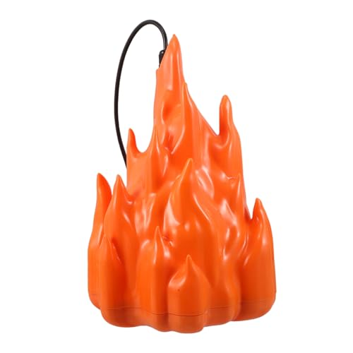 Luz de efecto fuego falso Gatuida para crear un ambiente de camping en casa