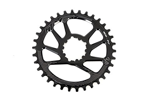Plateau haut de gamme MSC Bikes dmbb30 plat noir 34 dents usiné