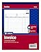 Adams Invoice Book, 8-3/8 x 10-11/16 Inches, 2-Part, Carbonless, White/Canary, 50 Sets per Book (D8140)