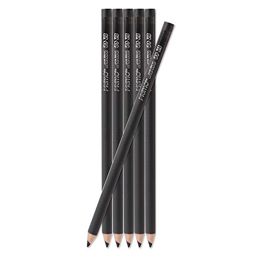 General's Primo Euro Blend Charcoal Pencils 3B Charcoal [Pack of 12 ]