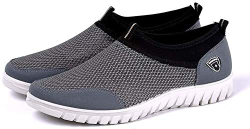 Mens Breathable Mesh Loafers Summer Casual Lightweight Slip-on Shoes Comfortable Outdoor Driving Travel Stylish Shoes3