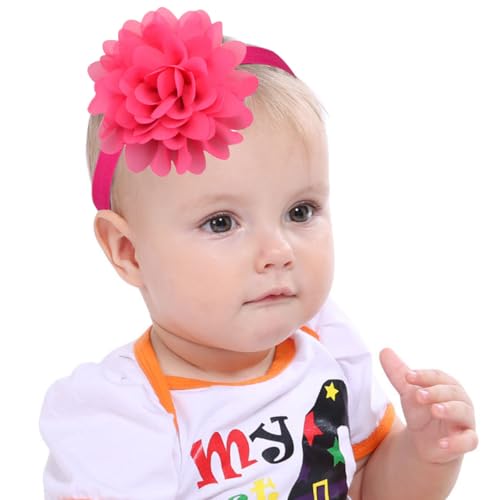 20 Pcs Chiffon Baby Girls Headbands,Baby Girls Headbands Elastic Baby Headbands Cute headbands for Baby Girls Kids Toddlers,Random Color2