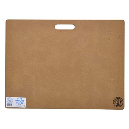 Penguin Pottery - Portable Clay Wedging Board - 18" x 24" - with Built-in Handle