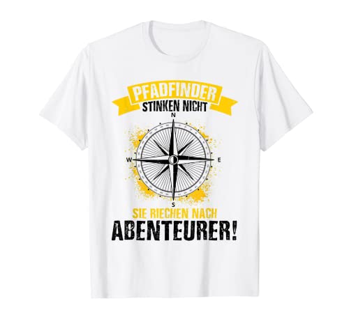 Pfadfinder Camping Zeltlager Zelten Natur Abenteurer T-Shirt – Miniatur