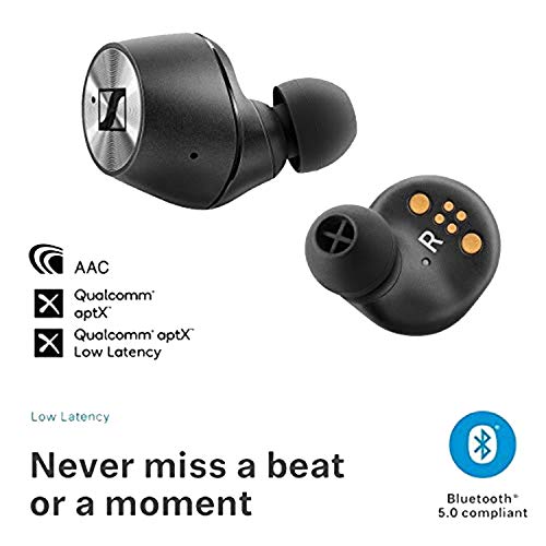 Sennheiser Momentum True Wireless Bluetooth Earbuds with Fingertip Touch Control