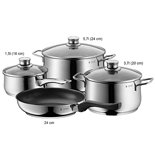 WMF-Topfset WMF Diadem Plus Topfset Induktion 4-teilig