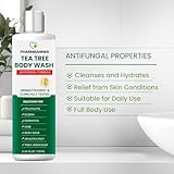 Tea Tree Body Wash Antifungal: Folliculitis Treatment for Dermatitis-Prone Skin, Face & Body Acne, Jock Itch, Athlete’s Foot, Ringworm, Tinea Versicolor, Body Odor, Eczema and Hidradenitis Suppurativa - Image 8