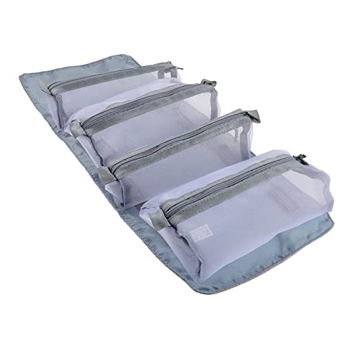 2 Pezzi Di Trousse Per Il Trucco Da Viaggio Borsa Per Articoli Da Toeletta Rimovibile Facile Da Mettere in Per Cosmetici Da Donna Compatta E Multifunzionale