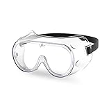 The Essential Goods Protective Safety Goggles | Anti-fog, Scratch Resistance | Wide Vision Clear Lens | Goggles For Safety | Medical Goggles | Lab Goggles| Chemistry Goggles