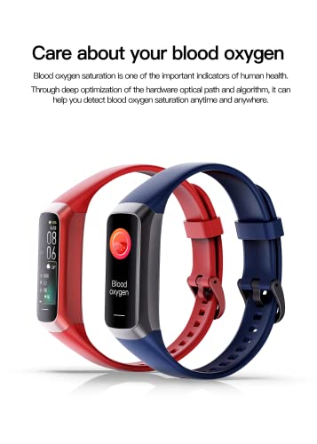 Verschiedene Funktionen Fitness-Tracker, kompatibel mit Android und iOS, GPS-Smartwatch, Sauerstofferkennung im Sangre, Grau C60 - Image 6