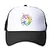Waldeal Cute Unicorns Kids Girls Mesh Cap Trucker Hats Adjustable Caps Black