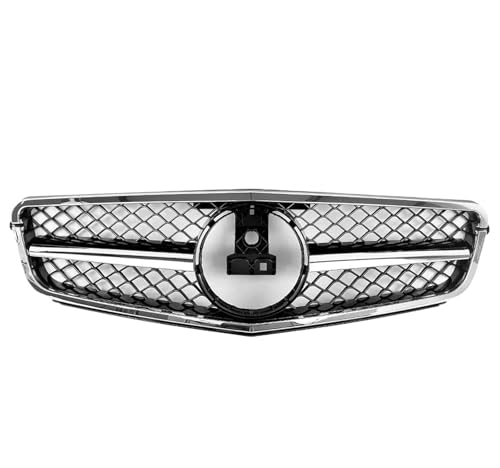 �t�����g�o���p�[�O���� �ɓK������ C �N���X W204 2008-2014 C180 C200 C250 C300 C350 GT AMG �X�^�C���J�[�Z���^�[���[�V���O�O�����t�[�h ���b�V�� �O����(A Chrome)