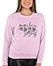 Go All Out 3X-Large Classic Pink Mens Flower Mama Bear Cute Fashion Mother's Day Sweatshirt Crewneck