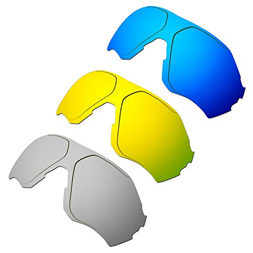 Lentille Oakley EV-zero Range renforcée anti-rayures or 24k et bleu