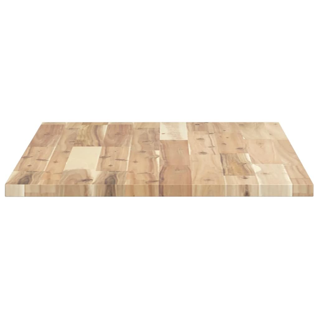 Piano in legno di acacia per bagno, rustico, versatile, non trattato, facile da pulire, perfetto per l'arredamento della casa e il rinnovamento del bagno