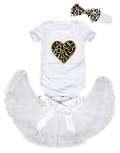 Ensemble bébé fille blanc 0-24 mois vêtement de naissance confortable taille XL