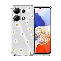 ChoosEU Trasparente Custodia per Xiaomi Redmi Note 13 Pro 4G / Poco M6 Pro 4G Sottile TPU